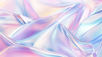 Leinwandbilder - A visually captivating abstract background featuring soft pastel colors and dynamic triangular shapes.