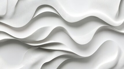Aufkleber - An abstract grainy background featuring subtle gray liquid lines and wave shapes on a white backdrop, with a noise texture effect.