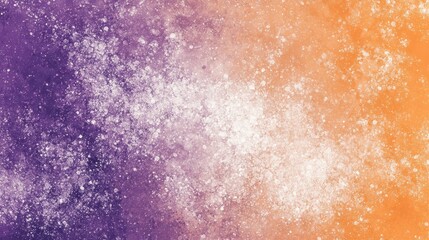 Aufkleber - An abstract grainy poster background featuring a blend of purple, orange, and beige with a noise texture. This design creates a visually engaging banner backdrop with a unique, textured appeal.