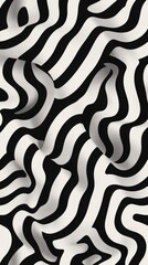 Poster - Dynamic abstract maze creative art studio digital artwork modern design top view visual concept