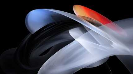 Poster - Dynamic abstract art digital modern design vibrant colors artistic expression