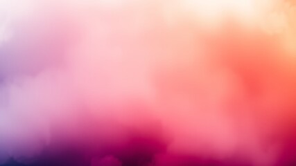 Wall Mural - abstract pink and orange cloud background for design projects, websites, and presentations, ideal fo