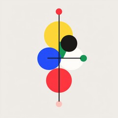 Poster - Creative problem solving illustrations digital art abstract design concepts vibrant environment minimalist viewpoint