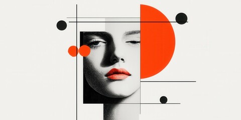 Poster - Cognitive challenges abstract art graphic design digital medium creative perspective visual concepts