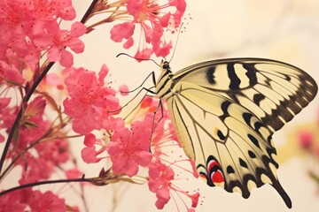 Wall Mural - Butterfly Photography flower outdoors blossom.