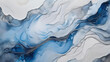 © GenArt Stock - Abstract blue marble texture with flowing patterns and natural tones