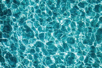 Canvas Print - Tiny water texture background swimming pool ripple.