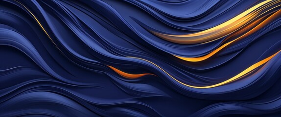 Wall Mural - Navy brushed glowing color background