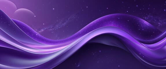 Wall Mural - Purple cosmic smooth background