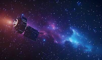 Wall Mural - deep space illustration, generative ai