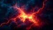 © Arthur Constantine - Fiery Storm Clouds with Dynamic Lightning