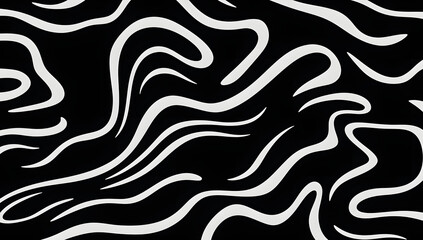 Black and White Abstract Background
