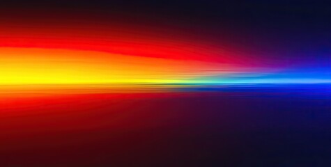 Poster - A dynamic wave of orange, teal, and white psychedelic grainy gradient colors on a black background, designed for a music cover or dance party poster