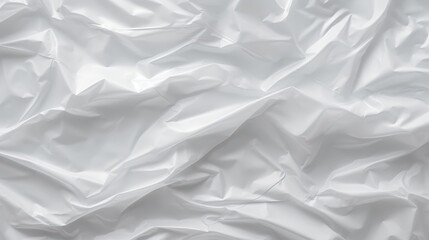Poster - Textured Wrinkled Plastic Background Suitable for Various Design Applications and Creative Projects Featuring Neutral Color Palette