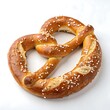 © Musabbir Ahmed - traditional german salted pretzel isolated on white Background