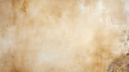 Poster - Beige Faux Painted Wall Texture Overlay for Interior Design Projects and Creative Backgrounds in Ultra-Realistic Style