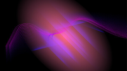 Aufkleber - Abstract background or wallpaper design. Abstract vibrant blue colorful diagonal light streaks on dark background. Motion Abstract Backgrounds. Neon lines of light.Laser beams.