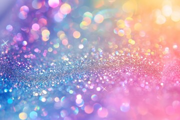 Wall Mural - fireworks texture glitter backgrounds rainbow.