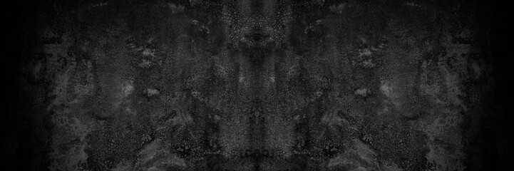 Aufkleber - Old wall texture smeared engine oil cement dark black gray  background abstract grey color design are light with white gradient background.