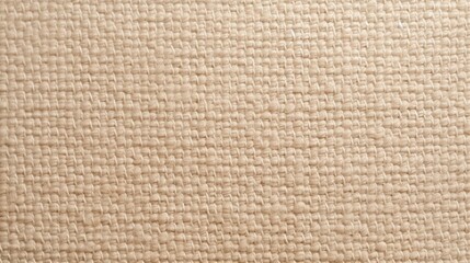 Poster - Close-Up View of Woven Fabric Texture with Neutral Color, Ideal for Backgrounds and Design Projects Featuring Canvas-Like Quality and Detail