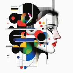 Poster - Identity representation abstract art digital artwork creative studio view visual concept