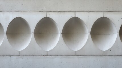 Poster - Geometric patterns in modern architecture urban environment concrete design abstract perspective