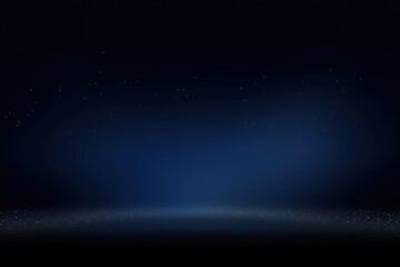 Wall Mural - blue glitter top border background night space.