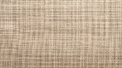 Poster - Close-Up View of Woven Fabric Canvas Texture with Subtle Patterns for Background or Design Use in Various Creative Projects