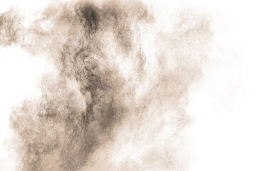 Wall Mural - white background with a lot of dust and dirt. the dust is spread all over the background and it look