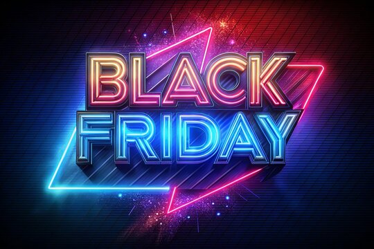 Design Black Friday Poster for advertising, banners, leaflets, Sale discount and flyers.