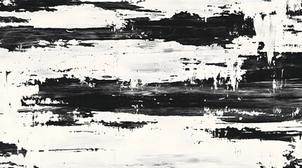Poster - Striking Monochrome Abstract Textures and Patterns for Moody Visuals