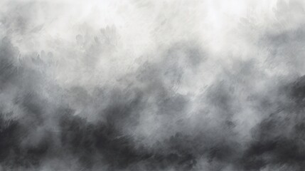 Poster - Soft Black Watercolor Background for Text Placement in a Creative Design Context