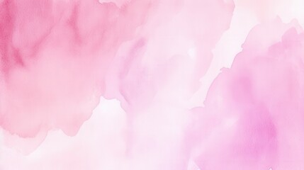 Poster - Soft Pink Watercolor Background Perfect for Text Overlay or Graphic Design Projects, Subtle and Elegant Aesthetic for Various Uses