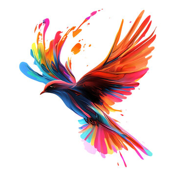 PNG Flight of Fantasy Against Transparent Background for Imaginative Design, Dreamlike Art, or Fantasy-Themed Projects
