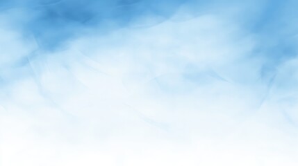 Poster - Soft light blue gradient background delivering minimalist design, providing subtle visual texture and tranquil aesthetic for digital and print media