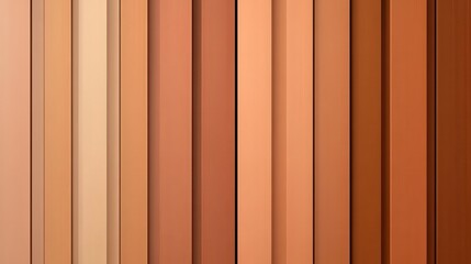 Poster - Vibrant orange vertical stripes blending into gradient, creating textured background with visual depth and dynamic color progression