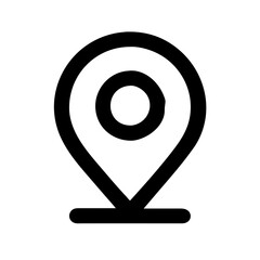 Aufkleber - Location Pin Vector Icon for Navigation and Geolocation Representation