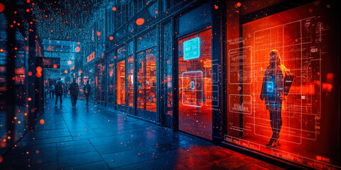 Poster - innovative retail ai technology enhances in-store security and customer insight analytics
