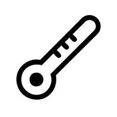 Poster - Thermometer Vector Icon for Temperature and Medical Representation