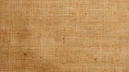 Poster - Detailed burlap texture fabric background with natural chaos in fibers showcasing earthy tones and organic patterns for creative projects