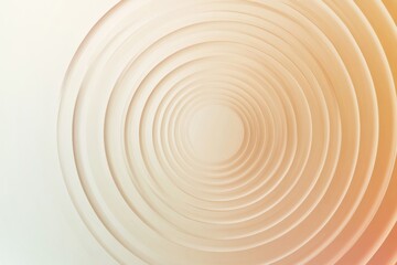 Poster - elegant concentric circles create a soothing visual effect in a minimalist design. generative ai