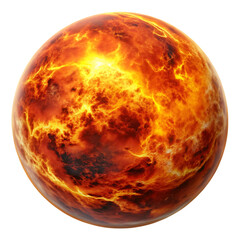 planet in fire