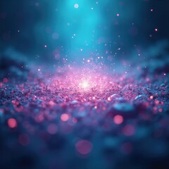 Poster - Abstract Sparkly Golden Background