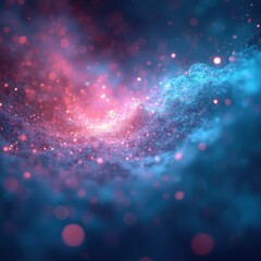 Poster - Cosmic Beauty: A Stunning View of the Galaxy and Stars
