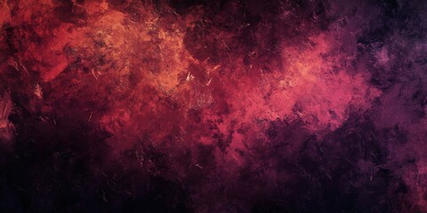 Poster - Abstract red and purple textured background creating dramatic effect