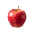 © PLASTIC 3D ICONS - Red Apple, fresh ripe fruit isolated on transparent background, close-up shot