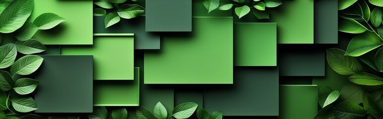 Poster - A stunning panoramic background for design, web themes, and headers. It showcases a mesmerizing geometric pattern of rhombuses