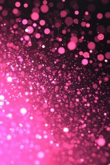 Sticker - Pink Bokeh with Sparkles Background