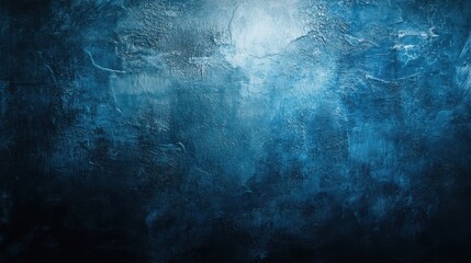 Poster - Deep Blue Abstract Textured Background for Creative Design Projects
