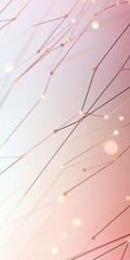 Poster - A pink background with a series of lines and dots. The lines are of different colors and sizes, and the dots are scattered throughout the image. The overall effect is a sense of movement and energy